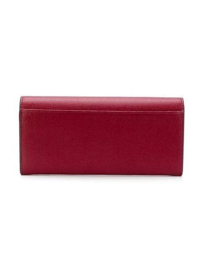 Shop Furla Babylon Xl Bifold Wallet In Red