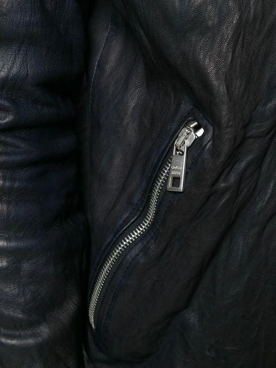 Shop Giorgio Brato Zipped Jacket - Blue