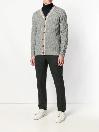 Incotex Straight Leg Trousers In Grey