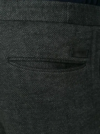 Incotex Straight Leg Trousers In Grey