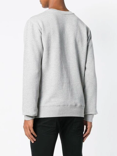 Shop Zadig & Voltaire Zadig&voltaire Logo Print Sweatshirt - Grey