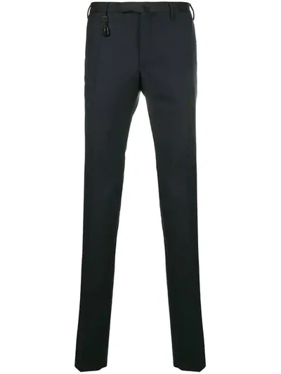 Incotex Classic Tailored Trousers In Blue