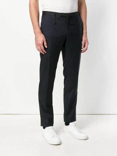 Incotex Classic Tailored Trousers In Blue