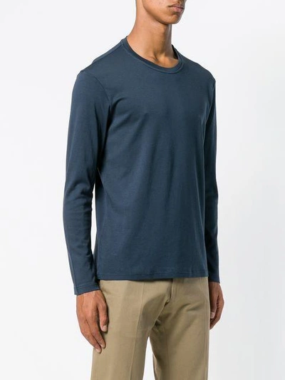 Shop Altea Crew Neck Sweatshirt In Blue