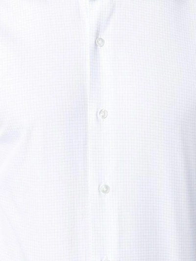 Shop Barba Long Sleeved Shirt - White