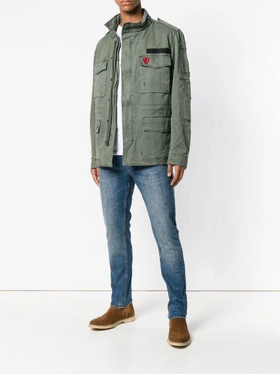 Shop Zadig & Voltaire Zadig&voltaire Military Jacket - Green