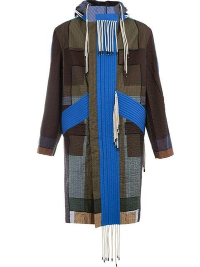 Shop Craig Green Single Breasted Trench - Blue