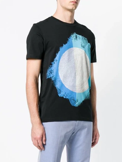 Shop Paul Smith Printed T In Black