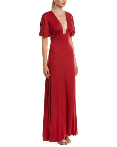 Shop Clayton Jaelyn Maxi Dress In Red