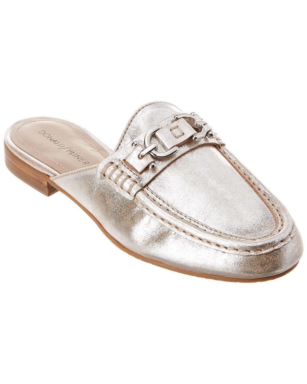 Donald Pliner Sylvi Leather Mule In Metallic ModeSens