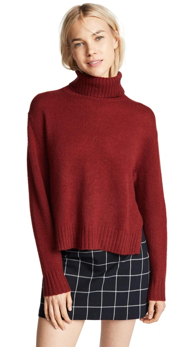 Shop 360 Sweater Kirin Cashmere Sweater In Russet