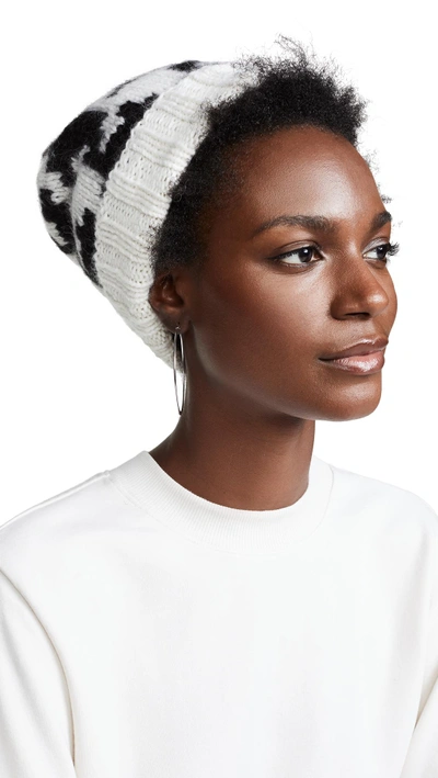 Shop Eugenia Kim Linden Hat In White/black
