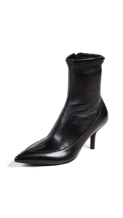 Shop Diane Von Furstenberg Morgan Booties In Black