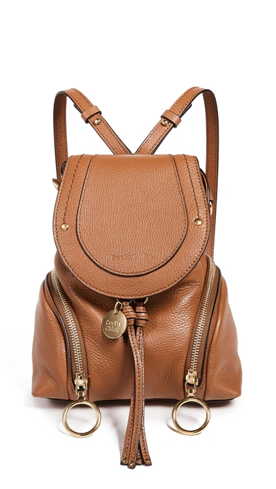 Shop See By Chloé Olga Small Backpack In Caramelo