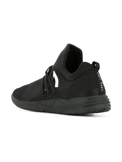 Shop Arkk Raven Mesh Se-15 Sneakers - Black