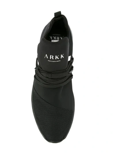 Shop Arkk Raven Mesh Se-15 Sneakers - Black