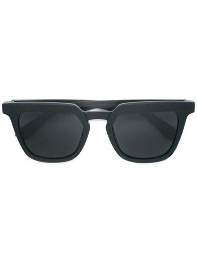 Shop Mykita Square Frame Glasses - Black