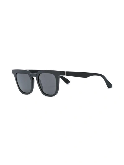 Shop Mykita Square Frame Glasses - Black