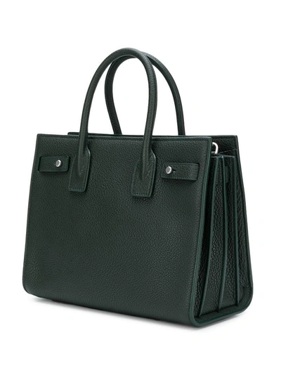 Shop Saint Laurent Sac De Jour Tote - Green