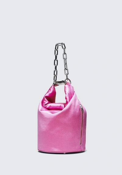 Shop Alexander Wang Satin Attica Drysack In Pink