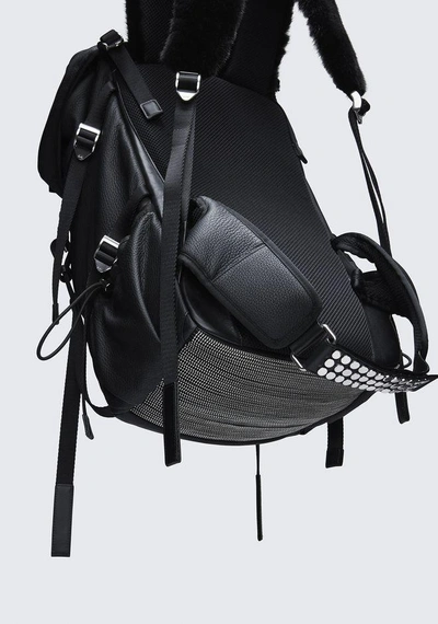 Shop Alexander Wang Neo Backpack In Black
