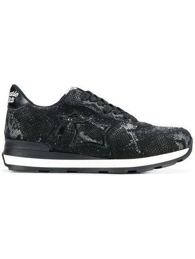 Shop Atlantic Stars Vega Sneakers In Black