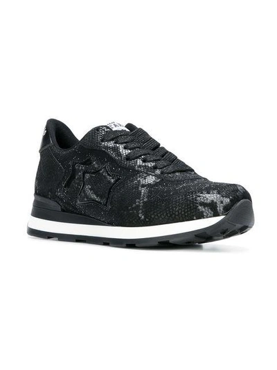 Shop Atlantic Stars Vega Sneakers In Black