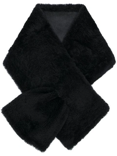 Shop Paul Smith Classic Scarf In Black