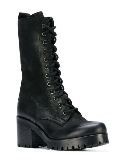 Shop Strategia Allen Boston Boots - Black