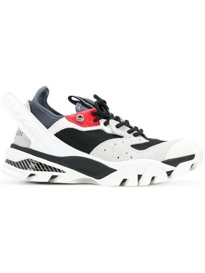 Shop Calvin Klein 205w39nyc Sporty Sneakers In White