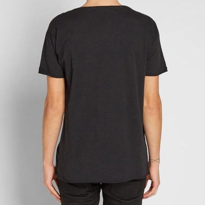 Shop Nudie Jeans Nudie Roger Slub Tee In Black