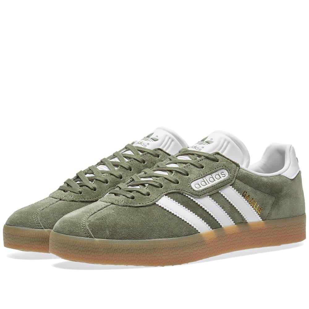 adidas gazelle super green