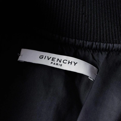 Shop Givenchy Vintage Bomber Jacket In Black