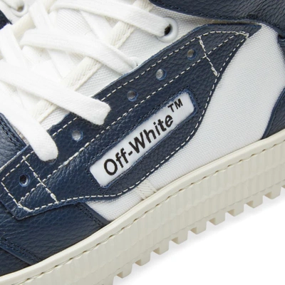 Shop Off-white Off-court Tumbled Sneaker In Blue