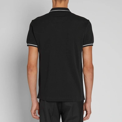 Shop Dior Homme Classic Bee Polo In Black