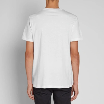 Shop Dior Homme Classic Bee Crew Tee In White