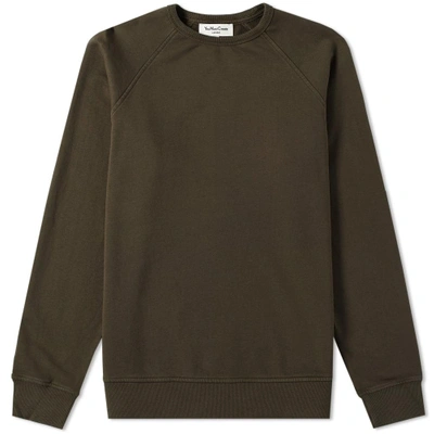 Shop Ymc You Must Create Ymc Schrank Raglan Sweat In Green