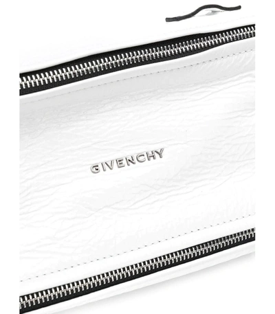 Shop Givenchy White Mini Pandora Bag