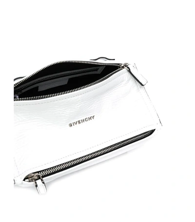 Shop Givenchy White Mini Pandora Bag