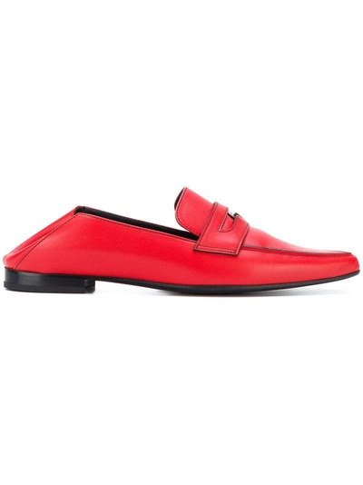 Shop Tomas Maier Savannah Loafer Slide - Red