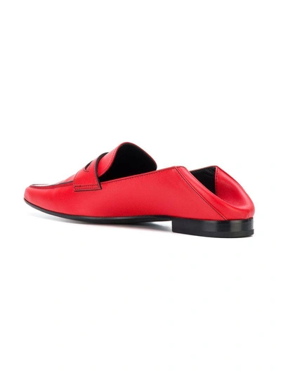 Shop Tomas Maier Savannah Loafer Slide - Red