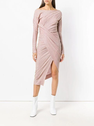 Shop Vivienne Westwood Anglomania Vian Dress - Neutrals