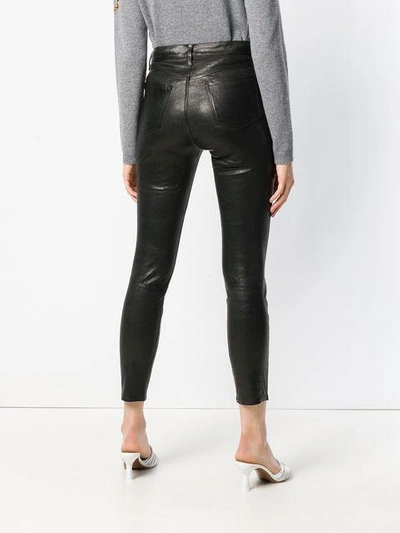 Shop J Brand Skinny Trousers In Black