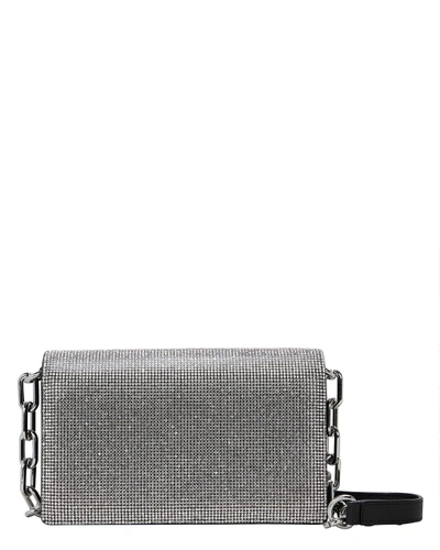 Shop Alexander Wang Rhinestone Attica Biker Shoulder Bag