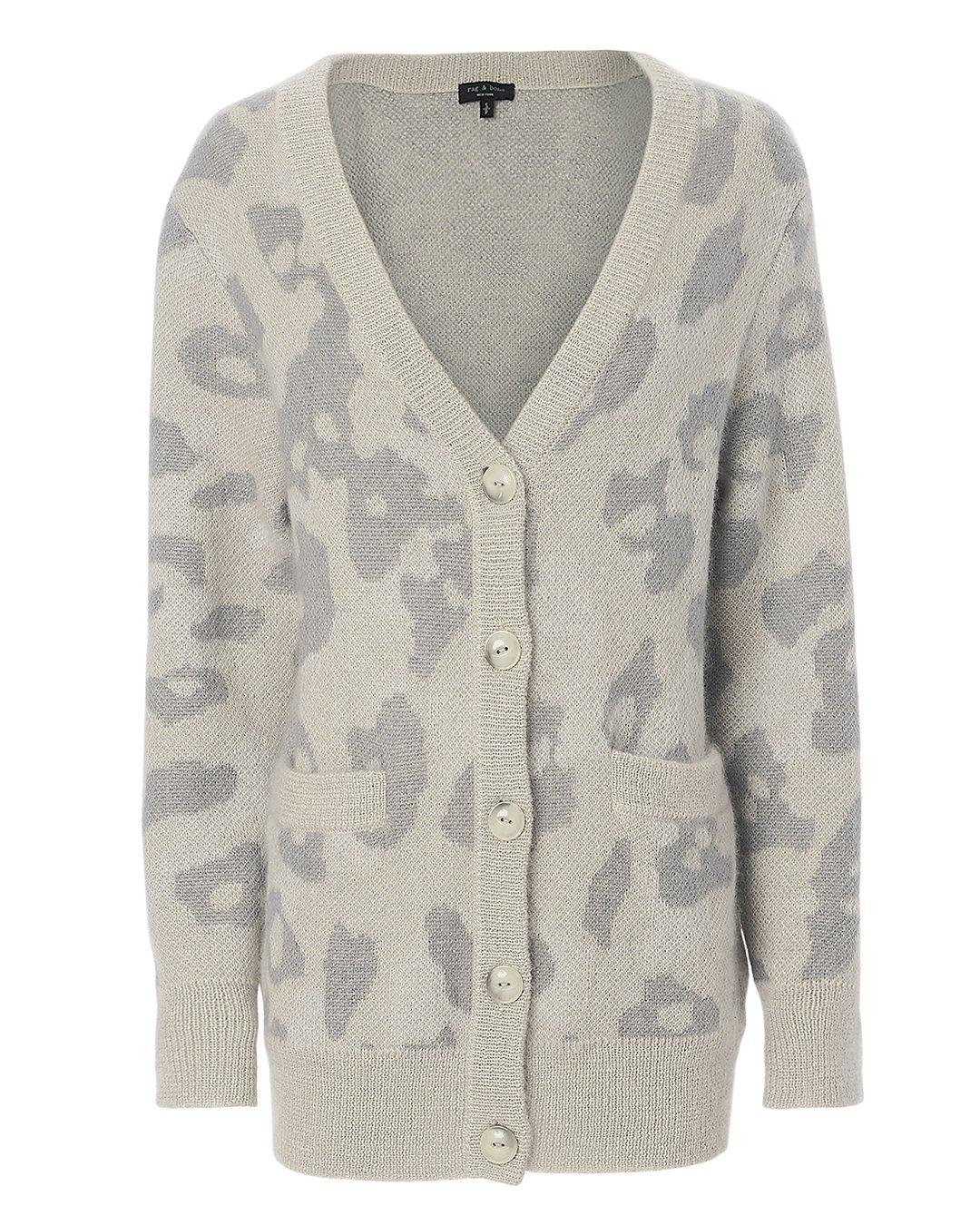 rag & bone leopard cardigan