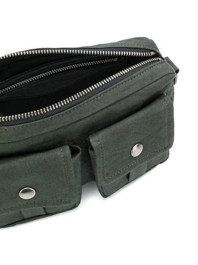 Shop A.f.vandevorst Cargo Pockets Shoulder Bag In Green