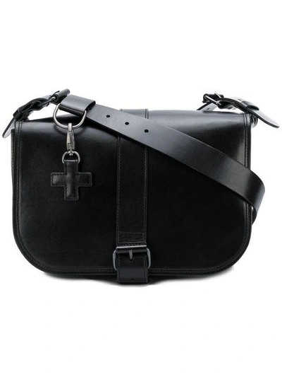 Shop A.f.vandevorst Buckled Crossbody Bag In Black