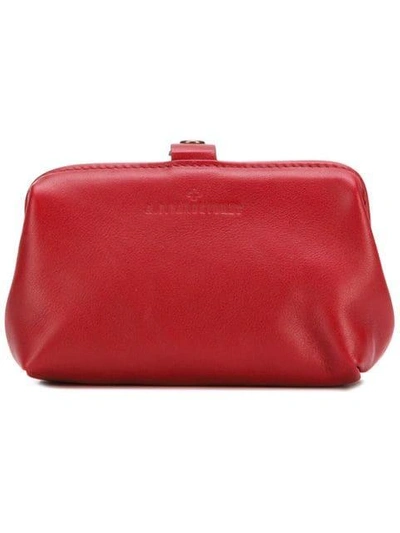 Shop A.f.vandevorst Snap Top Clutch - Red