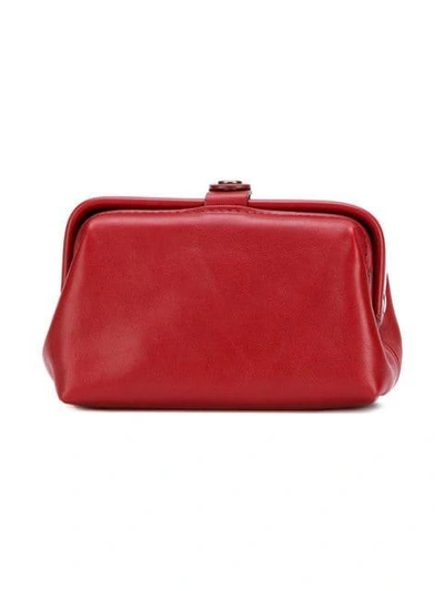 Shop A.f.vandevorst Snap Top Clutch - Red