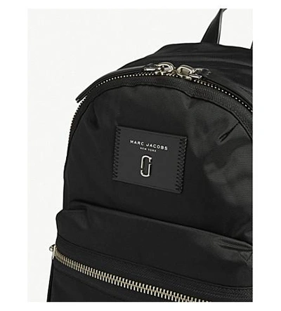 Shop Marc Jacobs Nylon Biker Backpack In Black